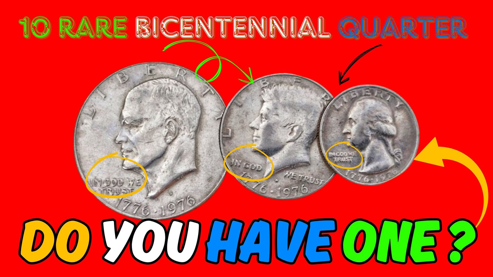 These 10 Rare Bicentennial Quarter Are Worth $250 million Each — Still in circulation