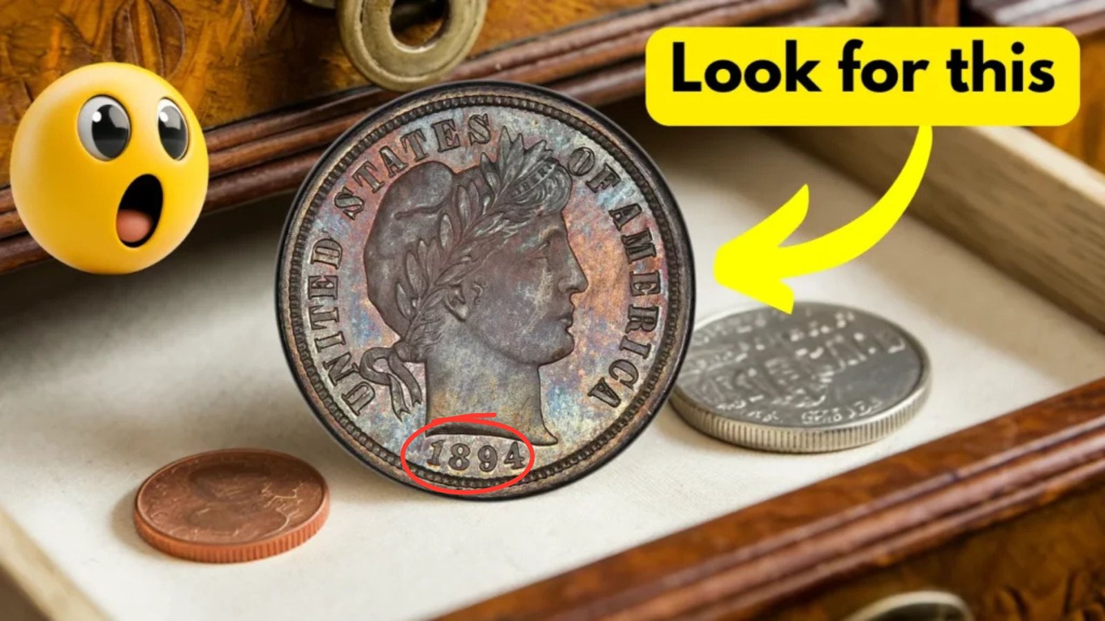 Rare $8.5 Million 1894-S Barber Dime Discovered in Abandoned Desk Drawer