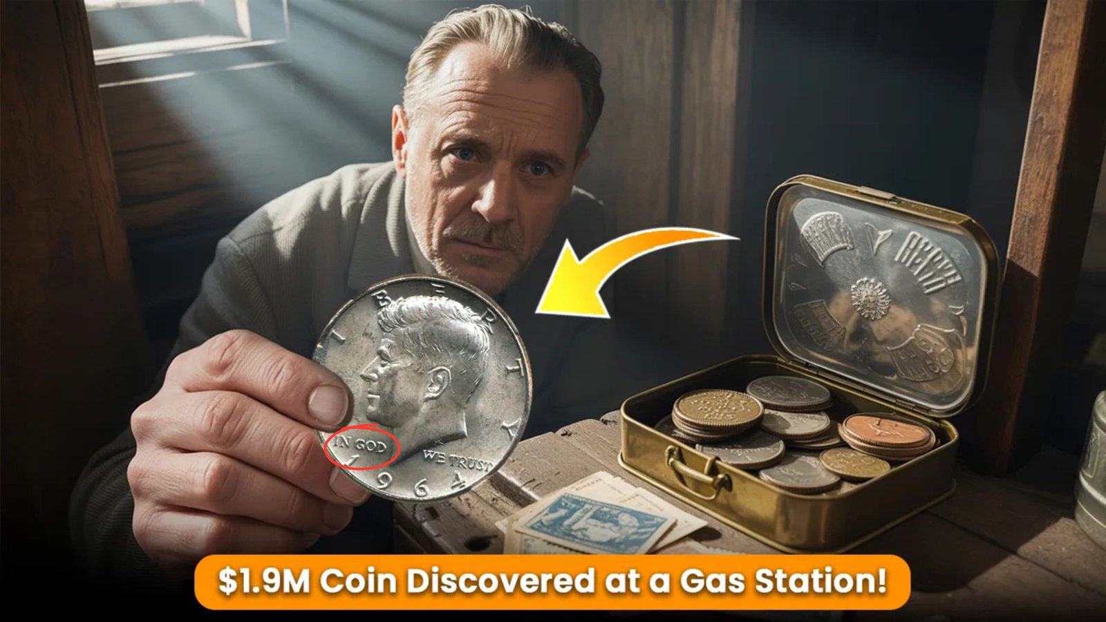 Gas Station Change Reveals $1.9M Kennedy Coin – Everyday Encounter Turns Into Fortune