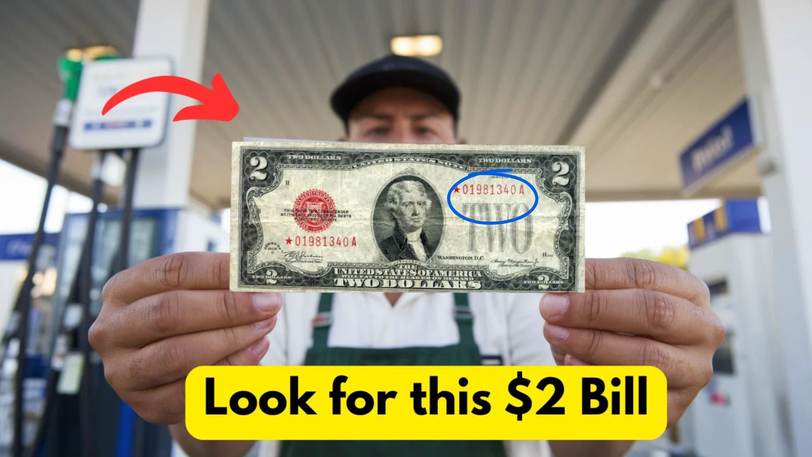 Gas Station Worker Finds $2 Note in Tips — It’s a $90,000 Error Note